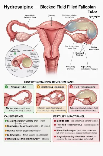 Blocked Fallopian Tubes: Causes, Symptoms & Treatment
