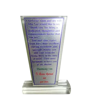 Dr. Rajeev Agarwal award recognition
