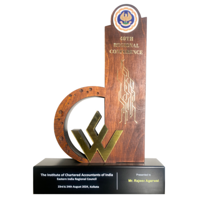 Healthcare recognition plaque