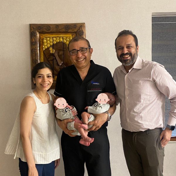 Fertility success story with a newborn